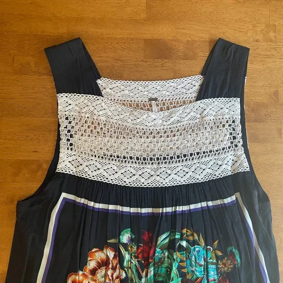Vintage Size L Free People sleeveless dress - Picture 2 of 4